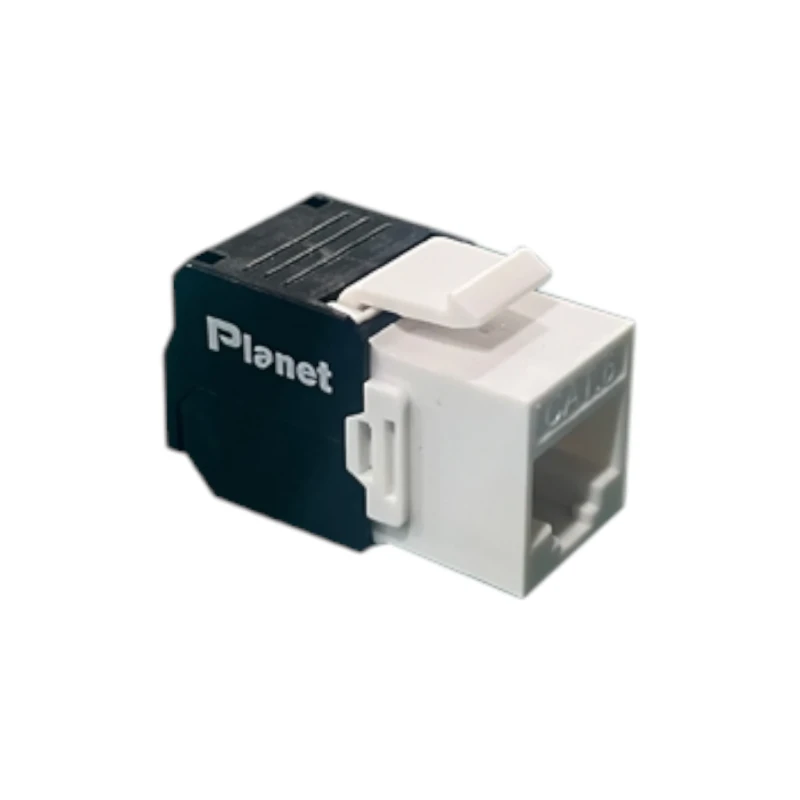 مقبس كيستون Planet Cat6 – زاوية 180 درجة بدون أداة