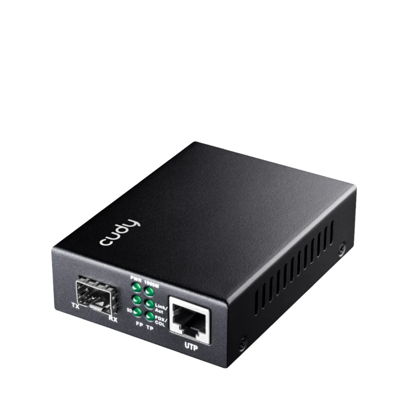 محول ألياف Cudy MC220 – ‏Gigabit RJ45 إلى وحدة SFP