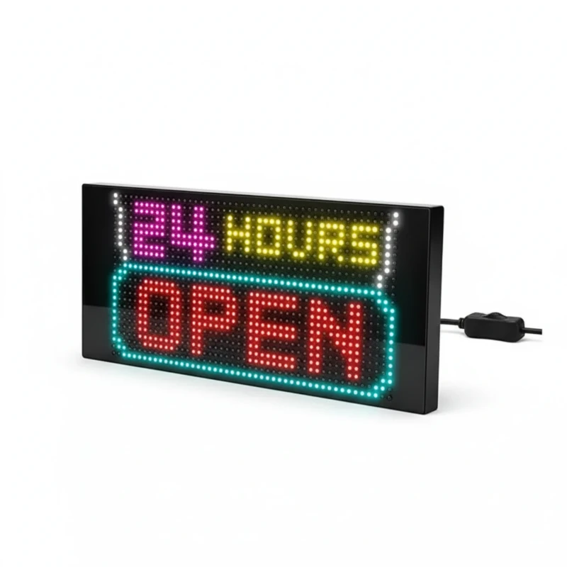 لوحة LED ذكية 28×12 سم – تحكم عبر iPixel Color