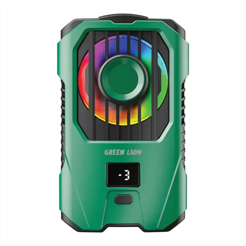 مبرد هاتف Green Lion Antarctica – بطارية ومشبك وإضاءة RGB