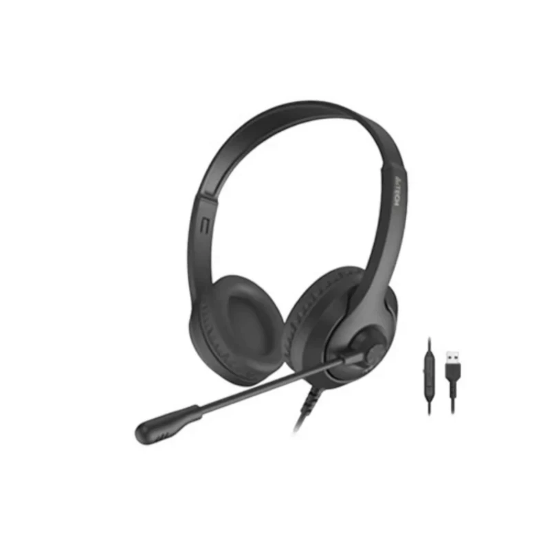 سماعة رأس A4Tech FH100U – سلكية مع ميكروفون