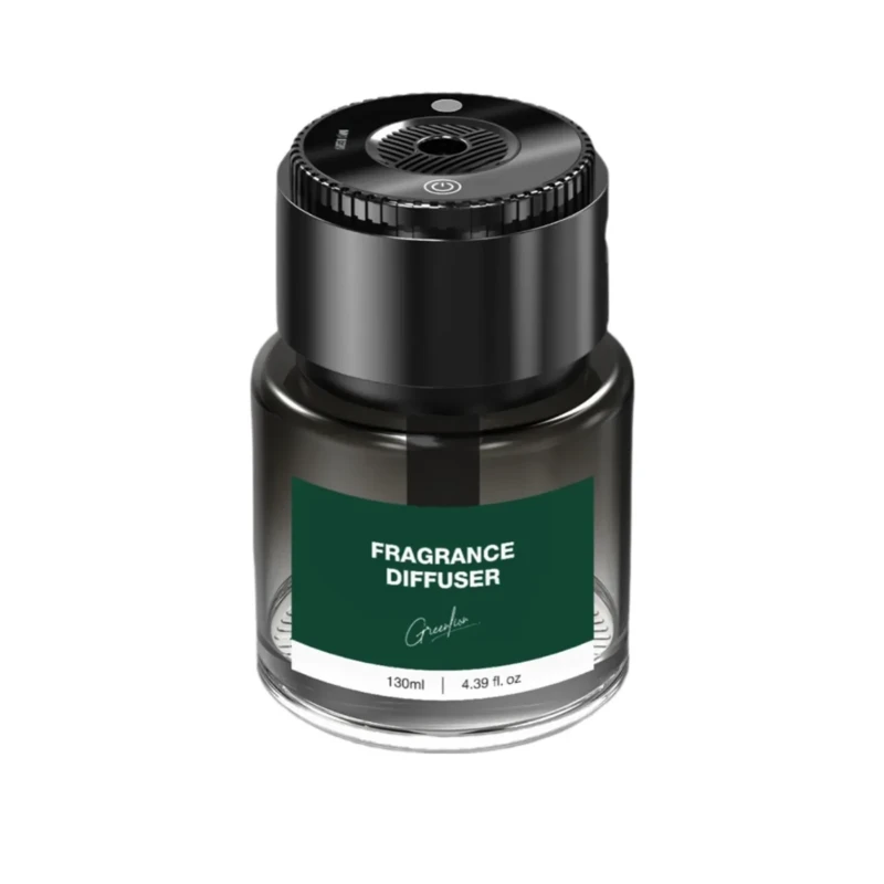 فواحة عطر Green Lion Alps – سعة 130 مل وتحكم باللمس أسود