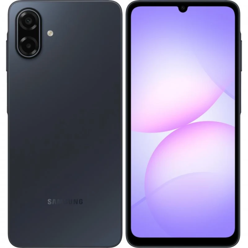 هاتف Samsung Galaxy A07 4G Dual SIM – رام 4GB وتخزين 128GB اسود