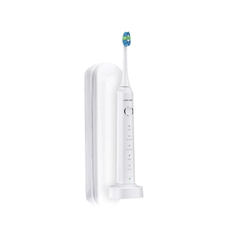 فرشاة أسنان Green Lion Smart Brush – 5 أوضاع باللون الأبيض