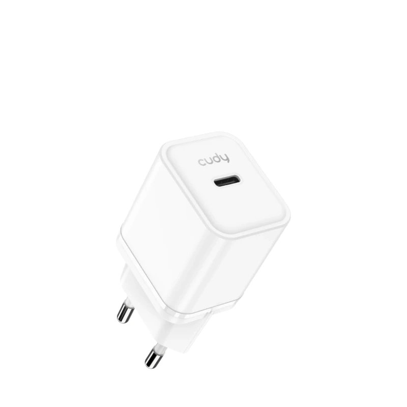 شاحن USB-C Cudy CH20 – ‏GaN بقدرة 20W للشحن السريع