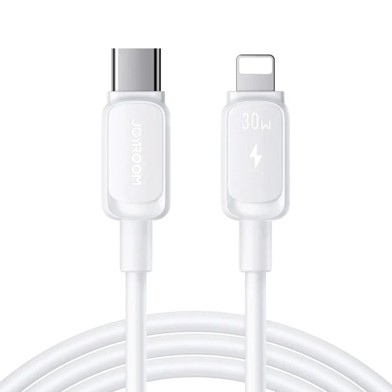 كابل شحن Joyroom S-A14 – لايتنينغ 30 واط بطول 1.2 متر