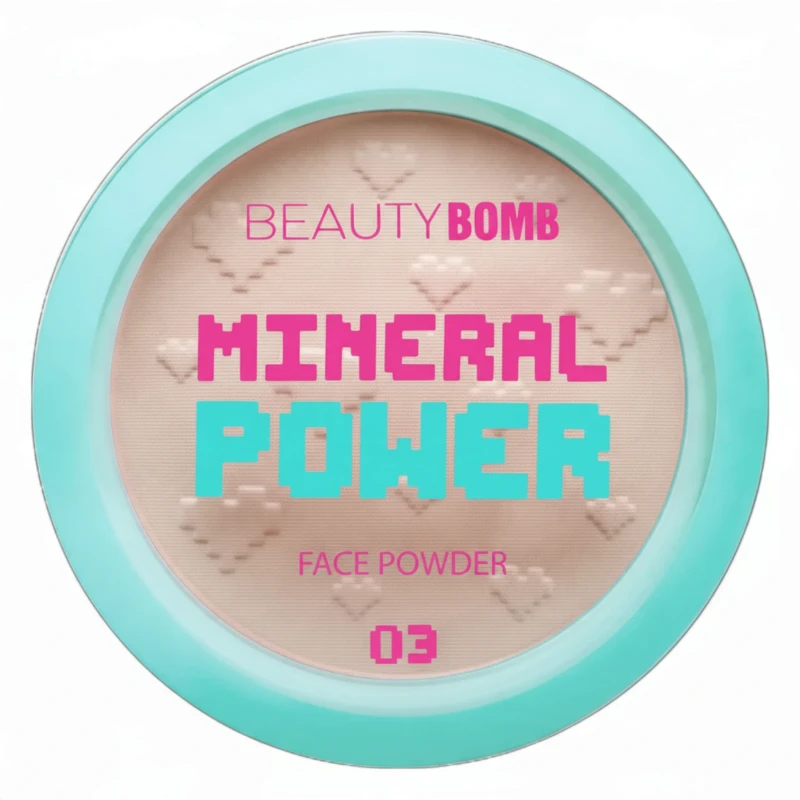 بودرة وجه Beauty Bomb MINERAL POWER FACE POWDER - 03