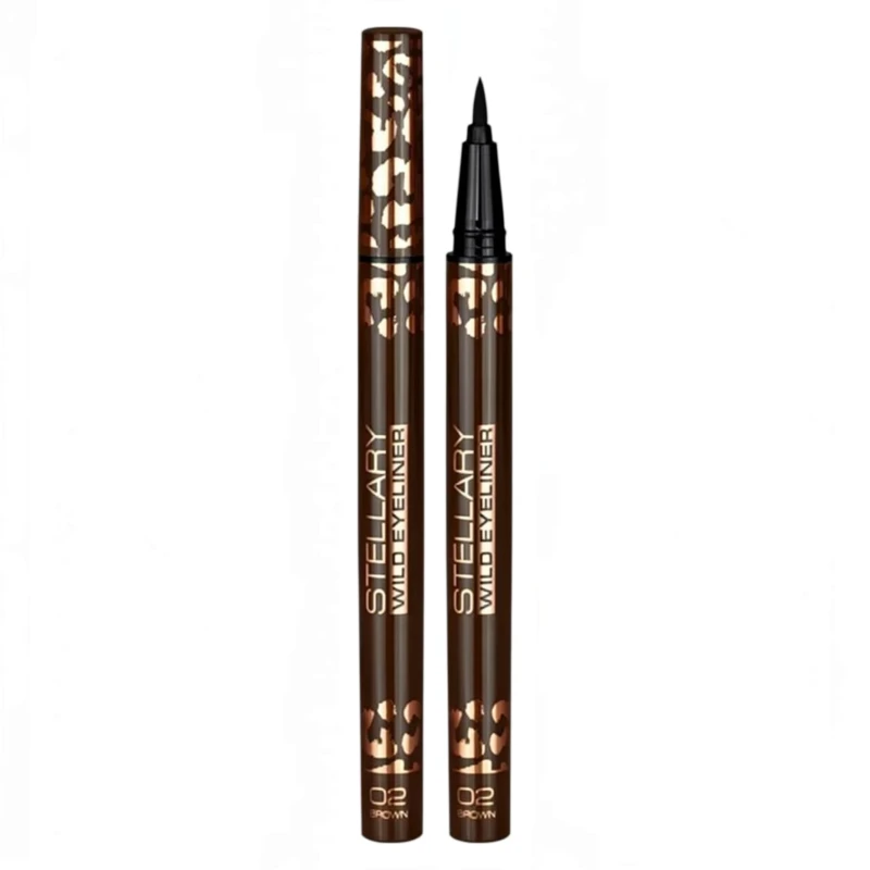 آيلاينر Stellary LONG LASTING WILD EYELINER - BROWN 02