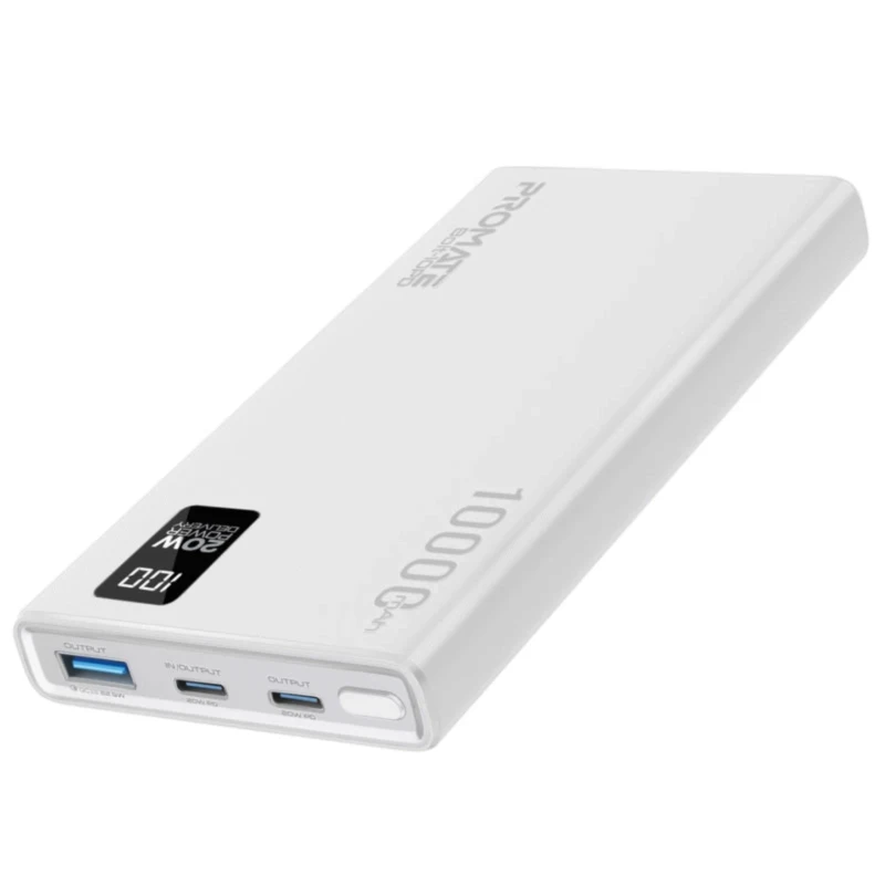 باور بانك Promate Bolt-10PD – 10000mAh وشحن USB-C متنقل
