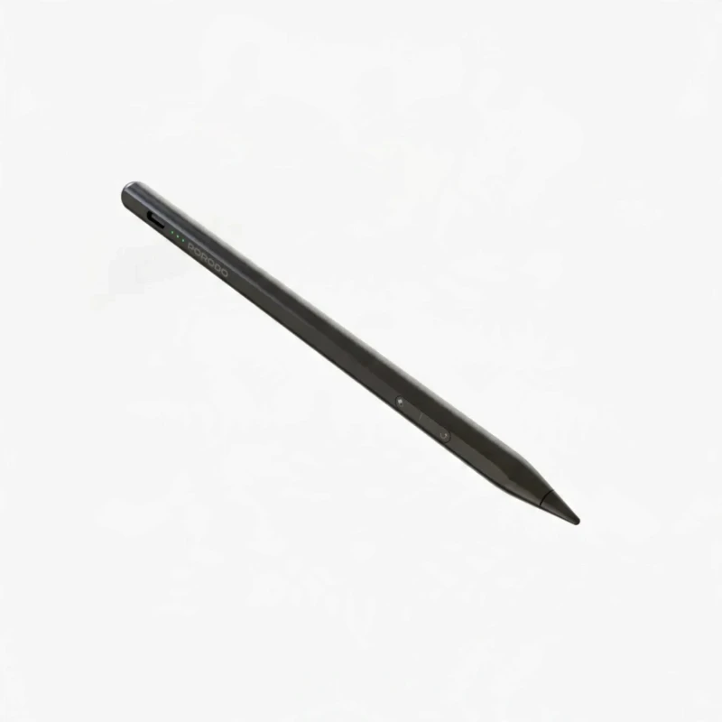 قلم لمس آيباد Porodo Stylus – بطارية 130 مللي أمبير ورأس 1.2 مم اسود