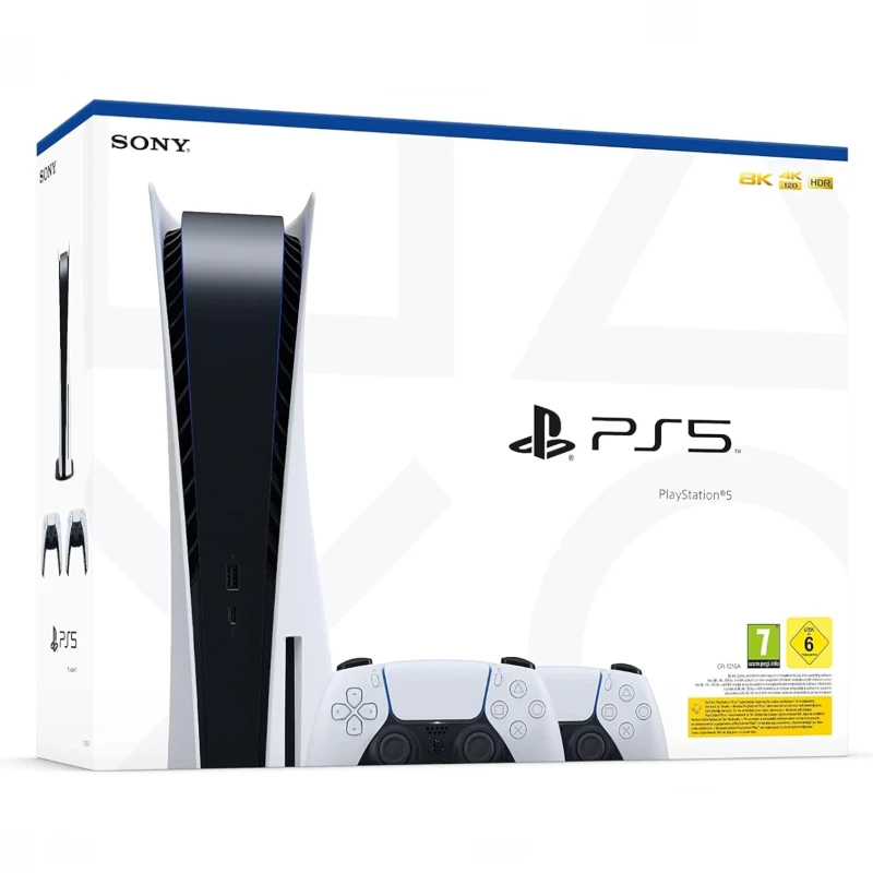 جهاز ألعاب بلايستيشن PS5 – إصدار مع قارئ أقراص للألعاب