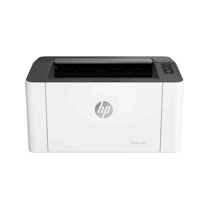 طابعة ليزر HP Laser 108w – اتصال Wi-Fi وطباعة أبيض وأسود