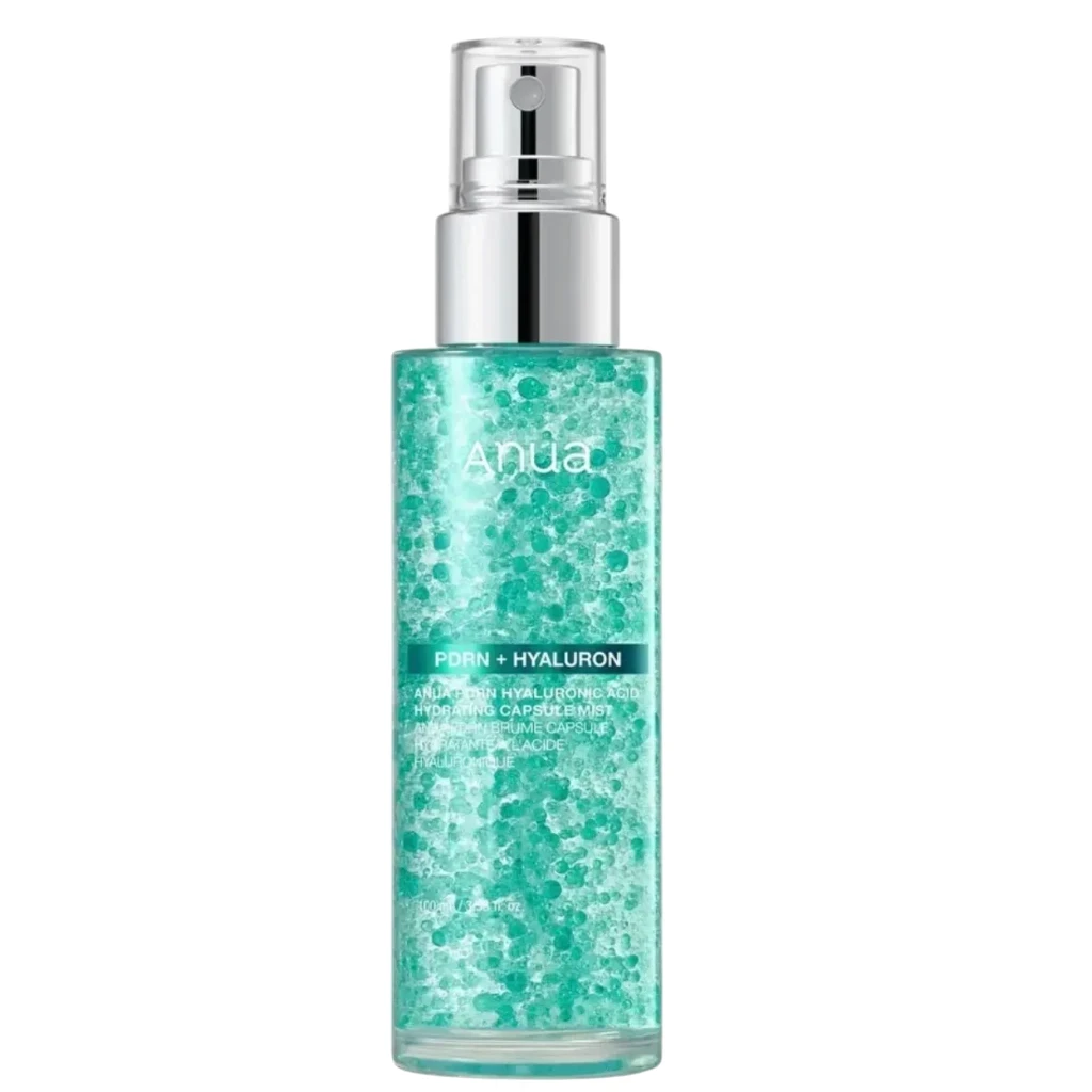 Anua dewy glow pdrn hyalornic acid capsule mist