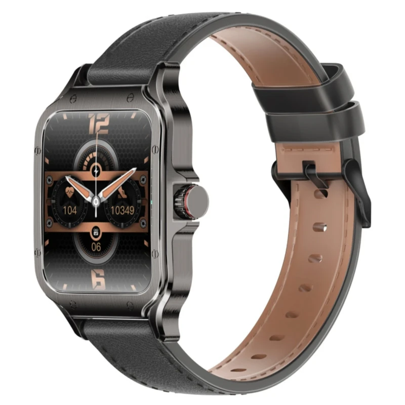 ساعة ذكية Promate xWatch-RM – شاشة AMOLED منحنية 1.78 بوصة