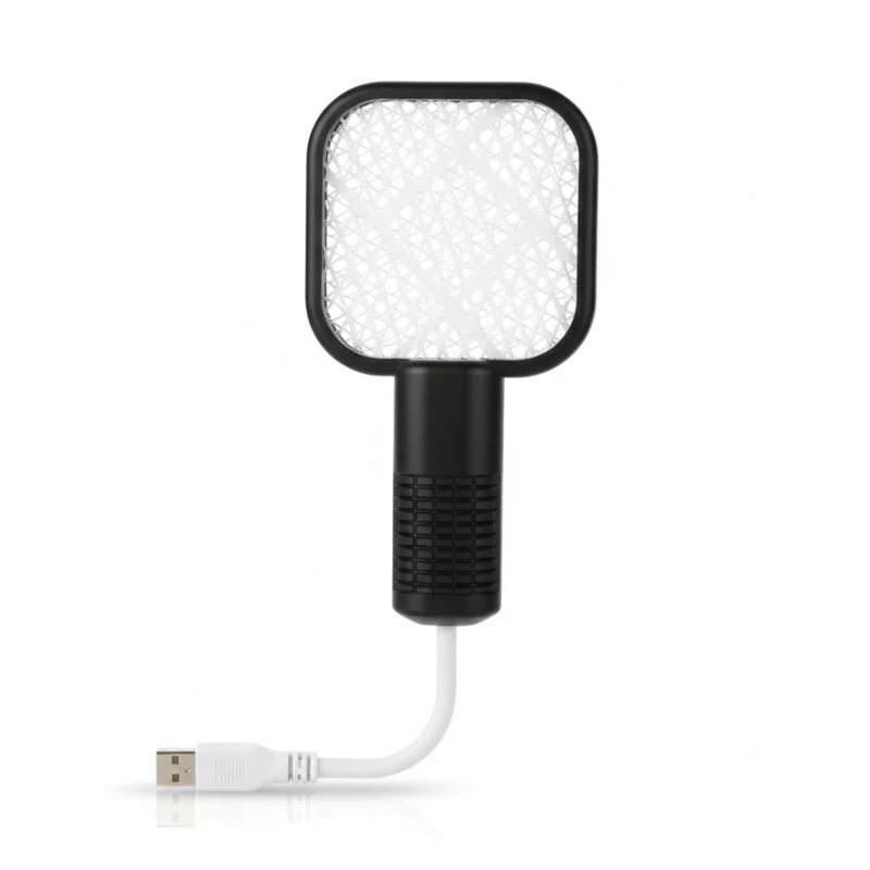 مضرب حشرات USB مع إضاءة UV – مضرب قاتل حشرات