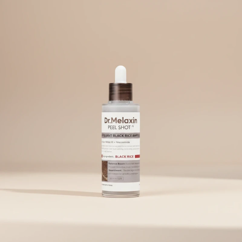 أمبول Dr. Melaxin Peel Shot Glow Black Rice