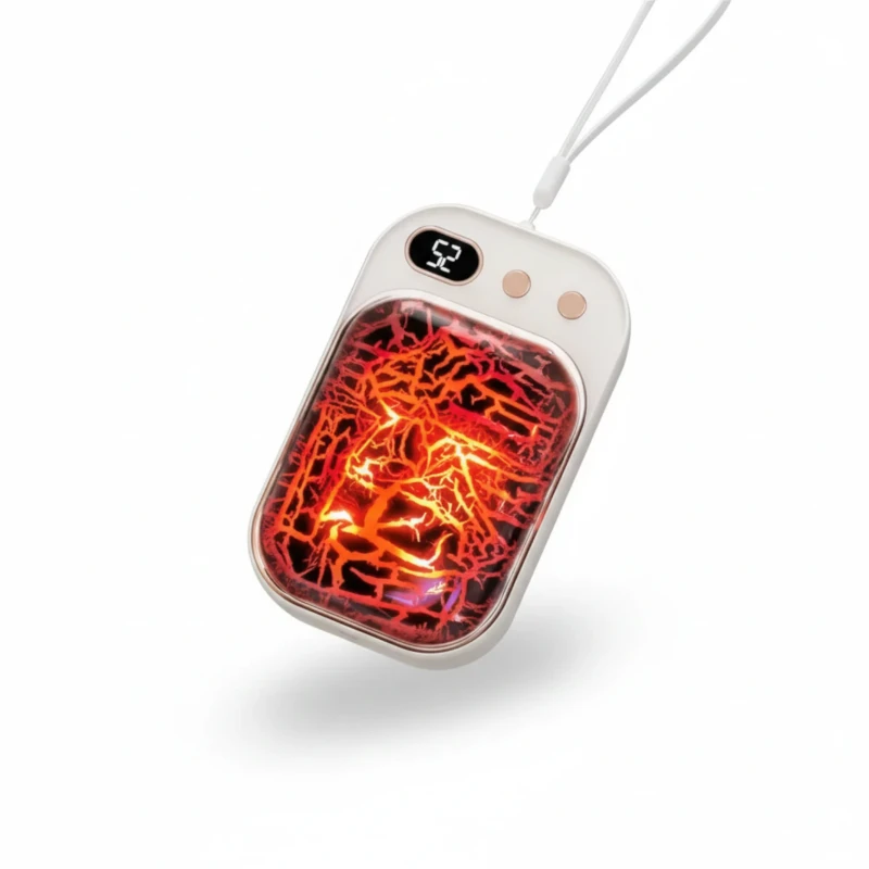 مدفأة يد HX868A ببطارية 4000mAh – شاشة وباور بانك