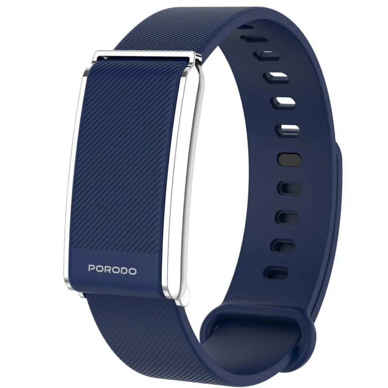 سوار تتبع النشاط Porodo Fitness Band – 30 يوماً و 120 وضع رياضي كحلي