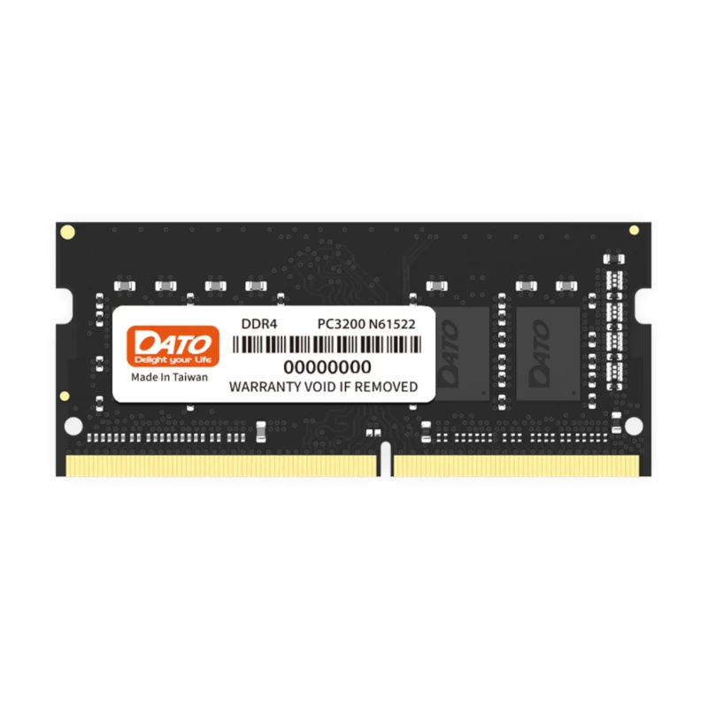 رام لابتوب DATO – 8 غيغابايت DDR4 بتردد 3200 MHz