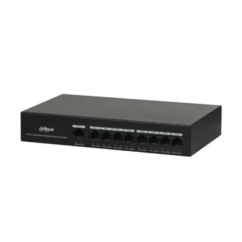سويتش Dahua DH-PFS3009-8ET-65 – شبكة مع PoE