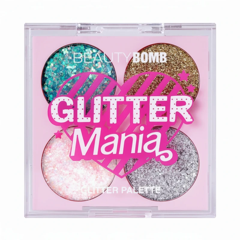 باليت غليتر Beauty Bomb GLITTER MANIA PALETTE