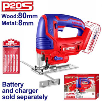 Cordless jig saw خراقة خشب وحديد بطارية ELGS208501