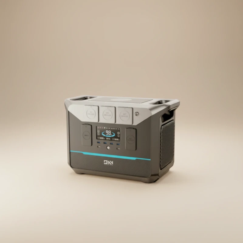 محطة طاقة متنقلة DaranEner NEO1500 قدرة 1800W وسعة 1382Wh بطارية LiFePO4