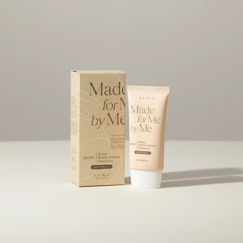 واقي شمس أكسي-واي ميد فور مي باي مي – AXIS-Y Made For Me By Me Biome Double Defense Sunscreen