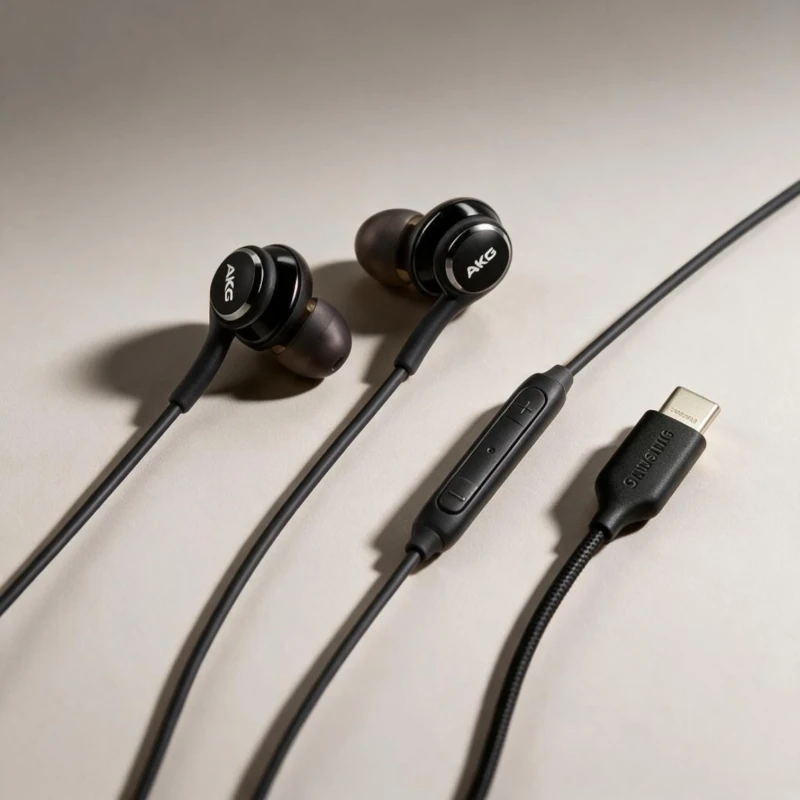 سماعات أذن سلكية Samsung AKG بمنفذ Type-C وDAC مدمج