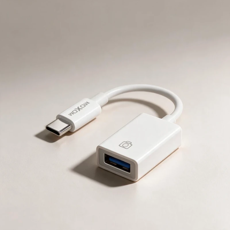 تحويلة OTG من تايب سي إلى USB من MOXOM – كود MX-AX24