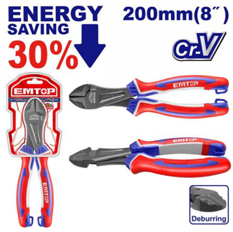 High leverage heavy-duty  diagonal cutting pliers-قطاعة صناعي ضغط عالي