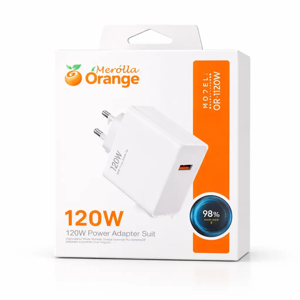 شاحن Orange فائق السرعة 120W