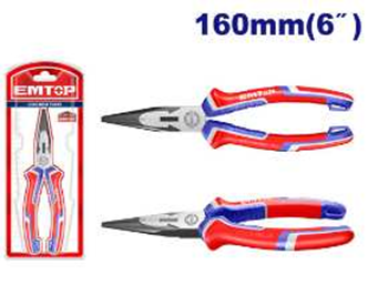 Long nose pliers-بانسة زرادية بوز طويل