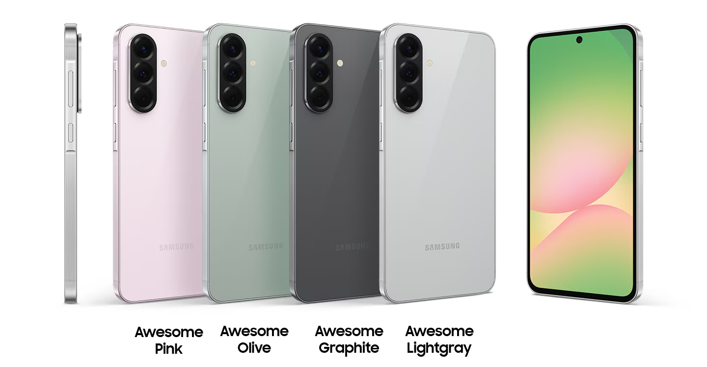 Samsung Galaxy A56 R12 – سعة 265GB | أداء فائق وسعة تخزين ضخمة