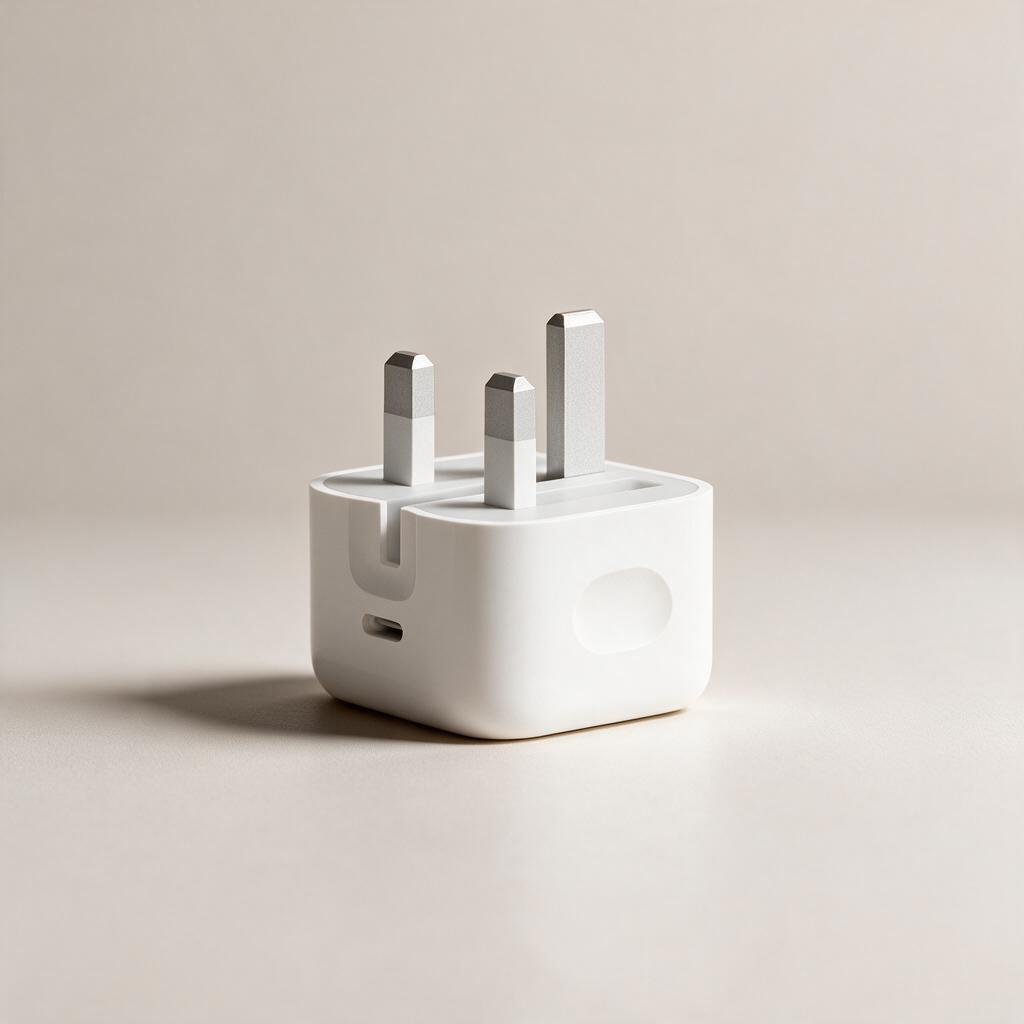 شاحن USB-C بقدرة 25 واط – قابس بريطاني