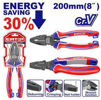 High leverage bent nose  pliers-بانسة صناعي ضغط عالي