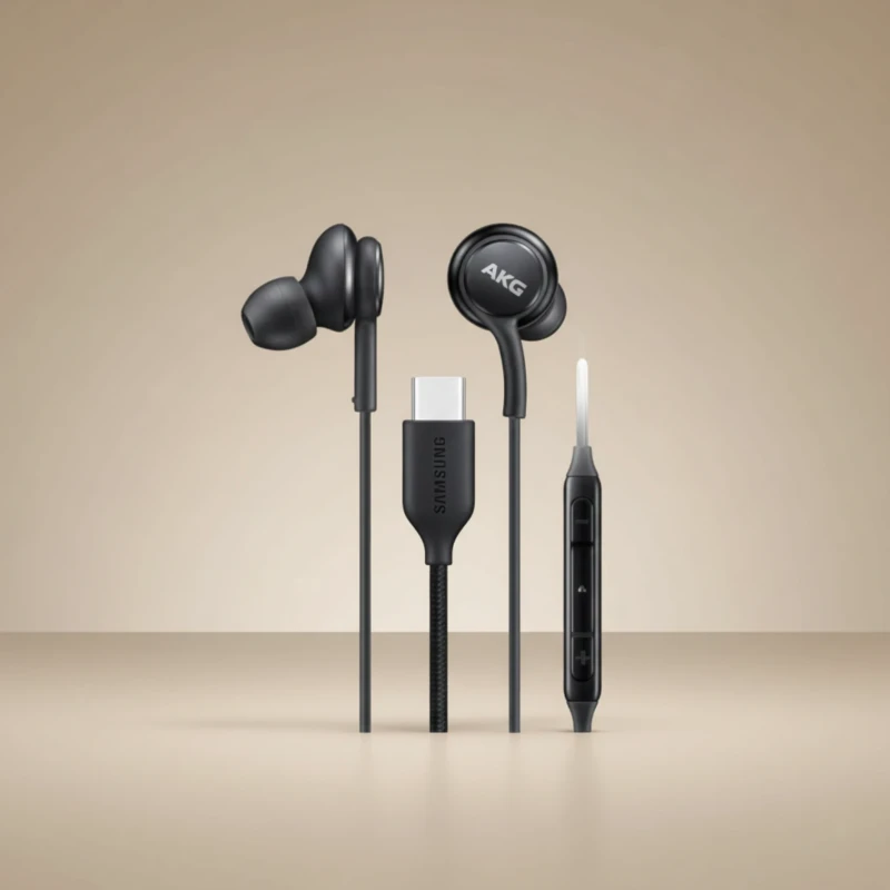 سماعات أذن سلكية Samsung AKG Type‑C مع DAC رقمي